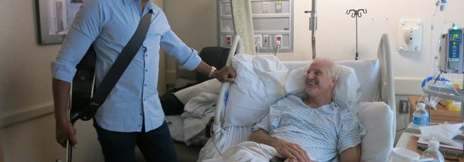 Darius Rucker Makes Musical Memories Visiting Patients at Lenox Hill Hospital in New York