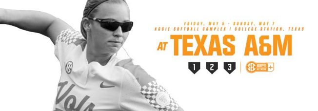 Softball Weekend Preview: #9 Tennessee at #6 Texas A&M