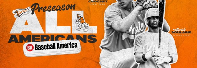 Crochet & Soularie Tabbed as Preseason All-Americans by Baseball America